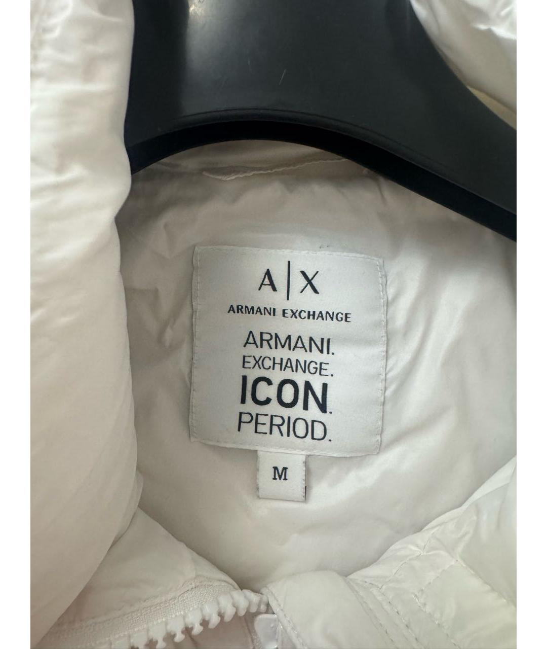 ARMANI EXCHANGE Белая полиамидовая куртка, фото 2