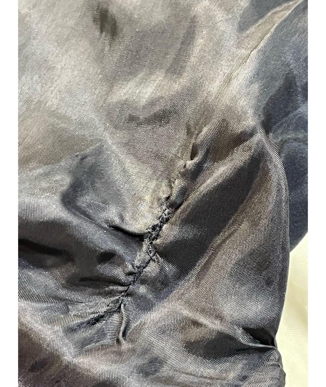 HUGO BOSS Черное шерстяное пальто, фото 6