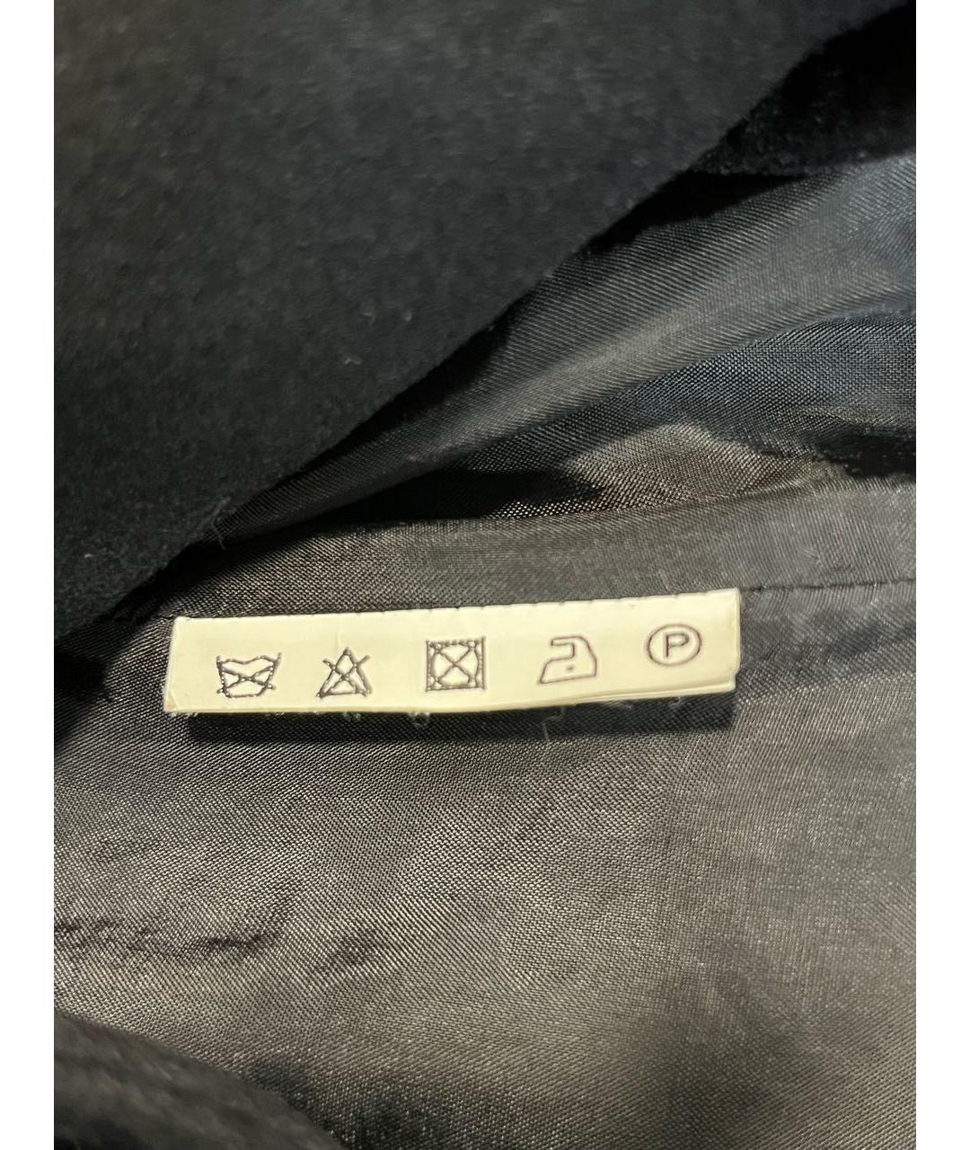 HUGO BOSS Черное шерстяное пальто, фото 5