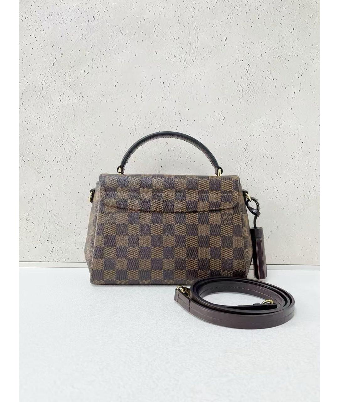 LOUIS VUITTON Коричневая сумка с короткими ручками, фото 3