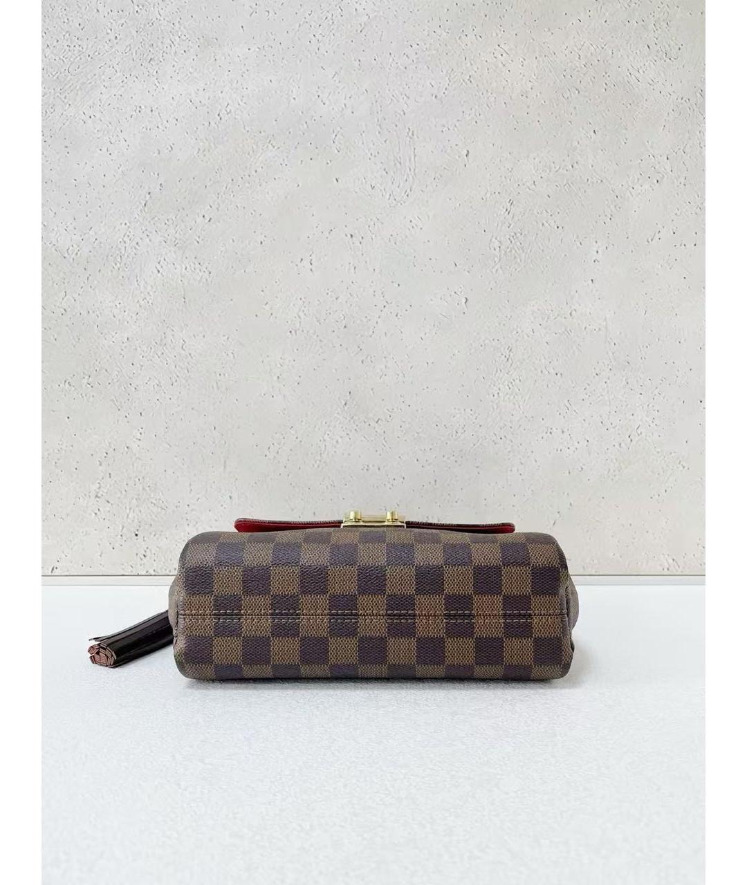 LOUIS VUITTON Коричневая сумка с короткими ручками, фото 6