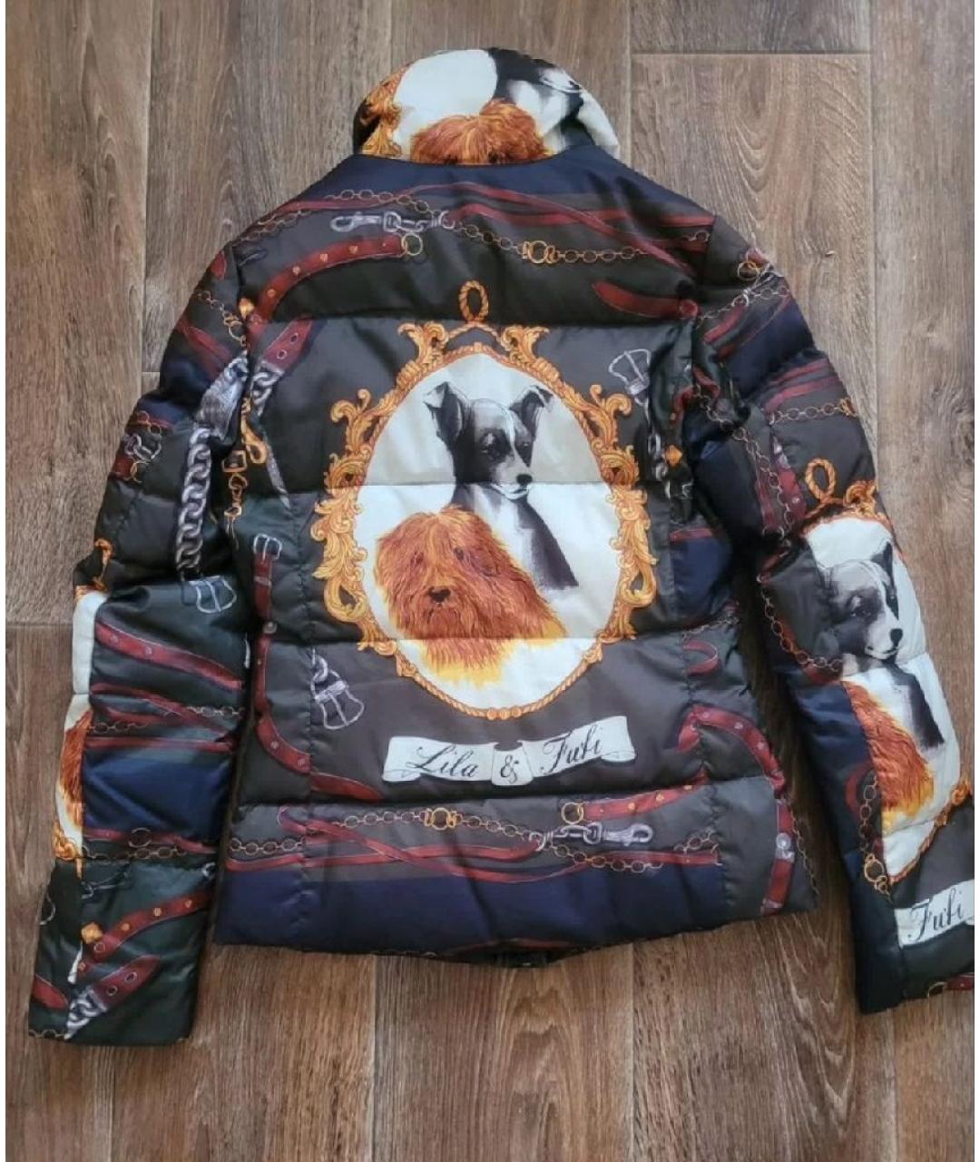 LOVE MOSCHINO Мульти полиэстеровая куртка, фото 3