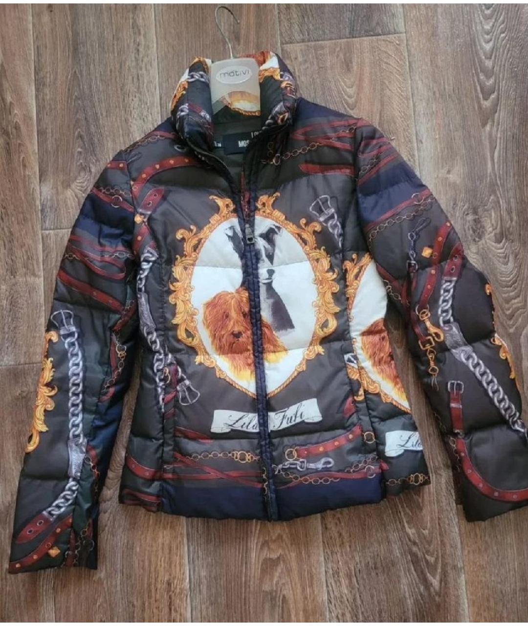 LOVE MOSCHINO Мульти полиэстеровая куртка, фото 2