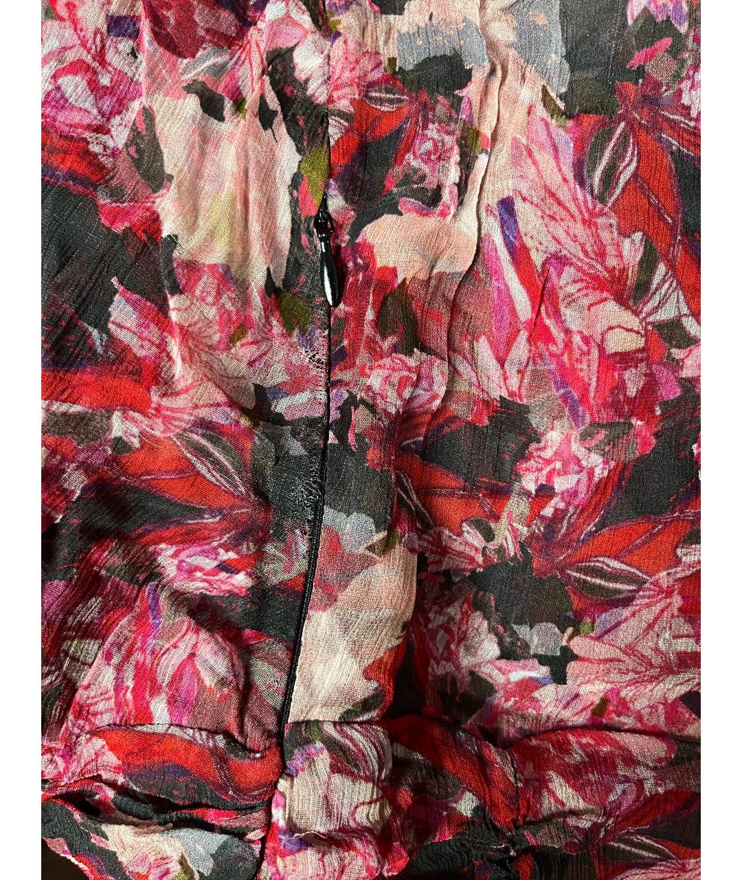 IRO Розовое полиэстеровое коктейльное платье, фото 5