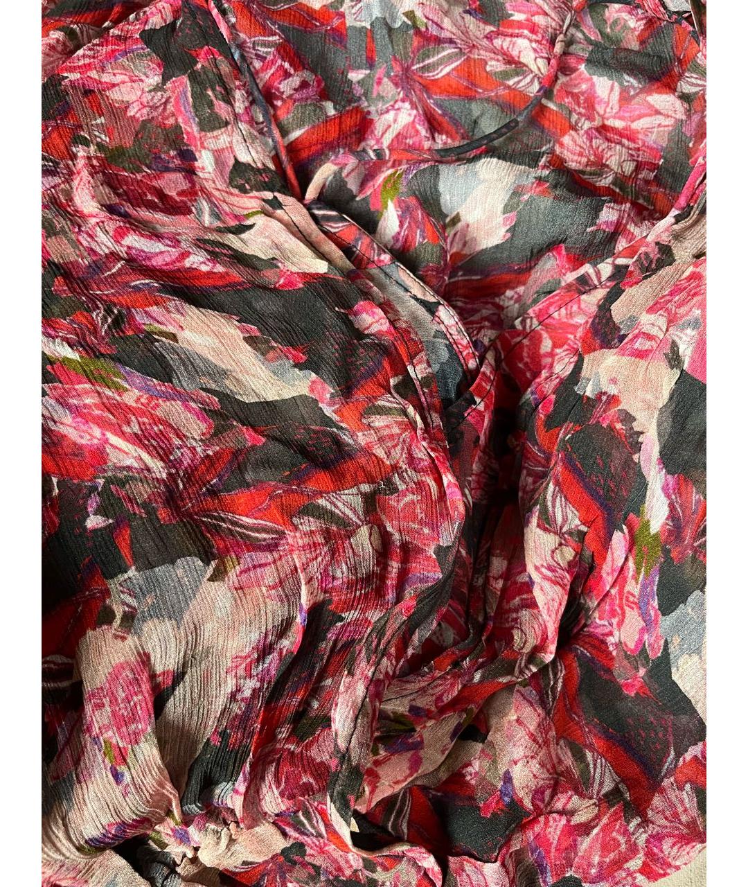 IRO Розовое полиэстеровое коктейльное платье, фото 4