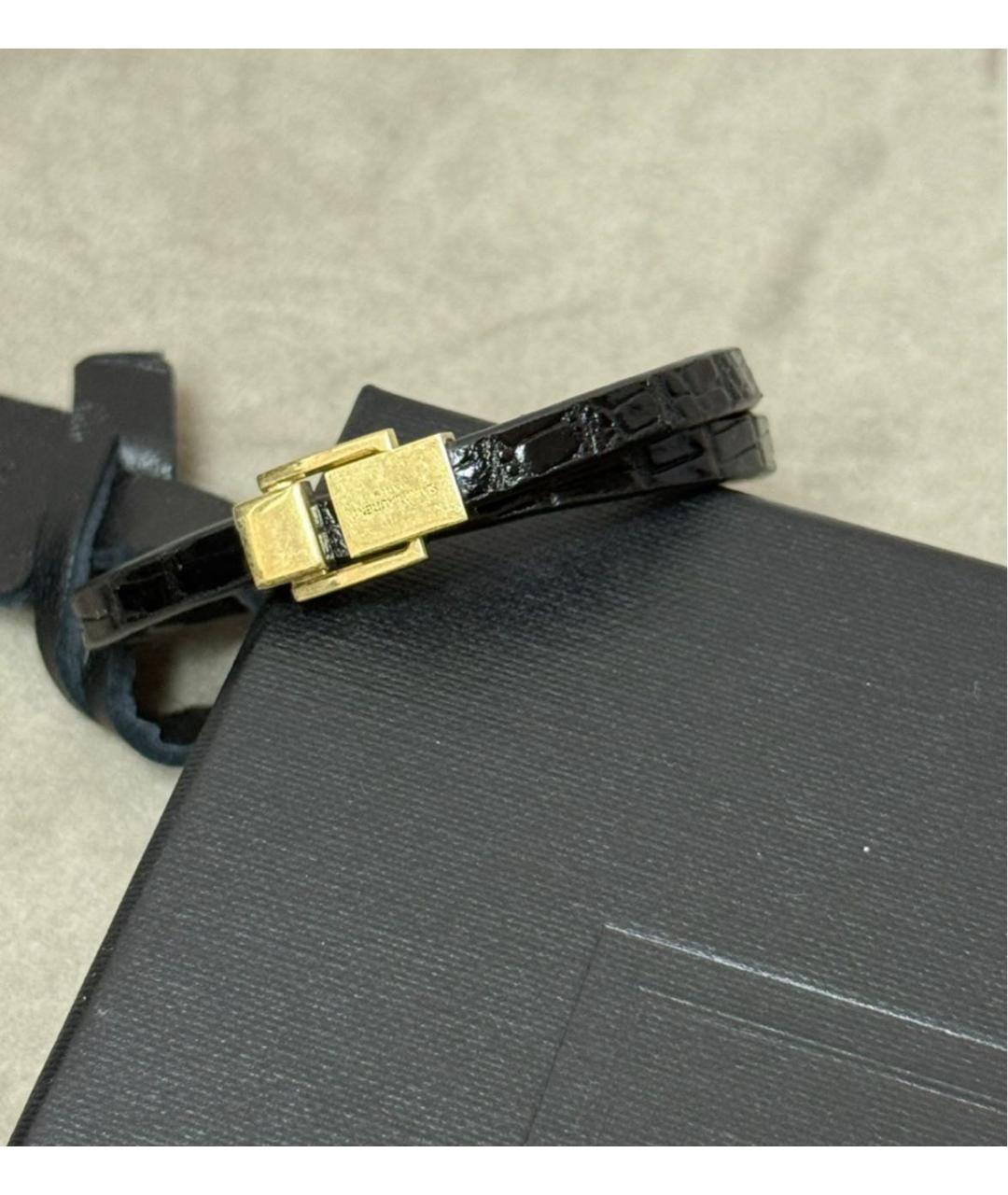 SAINT LAURENT Черный чокер, фото 3