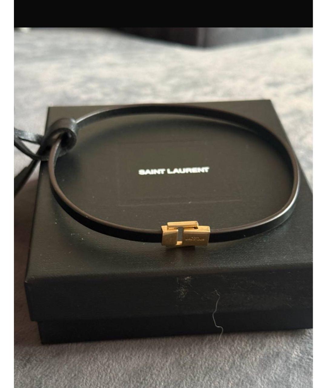 SAINT LAURENT Черный чокер, фото 8