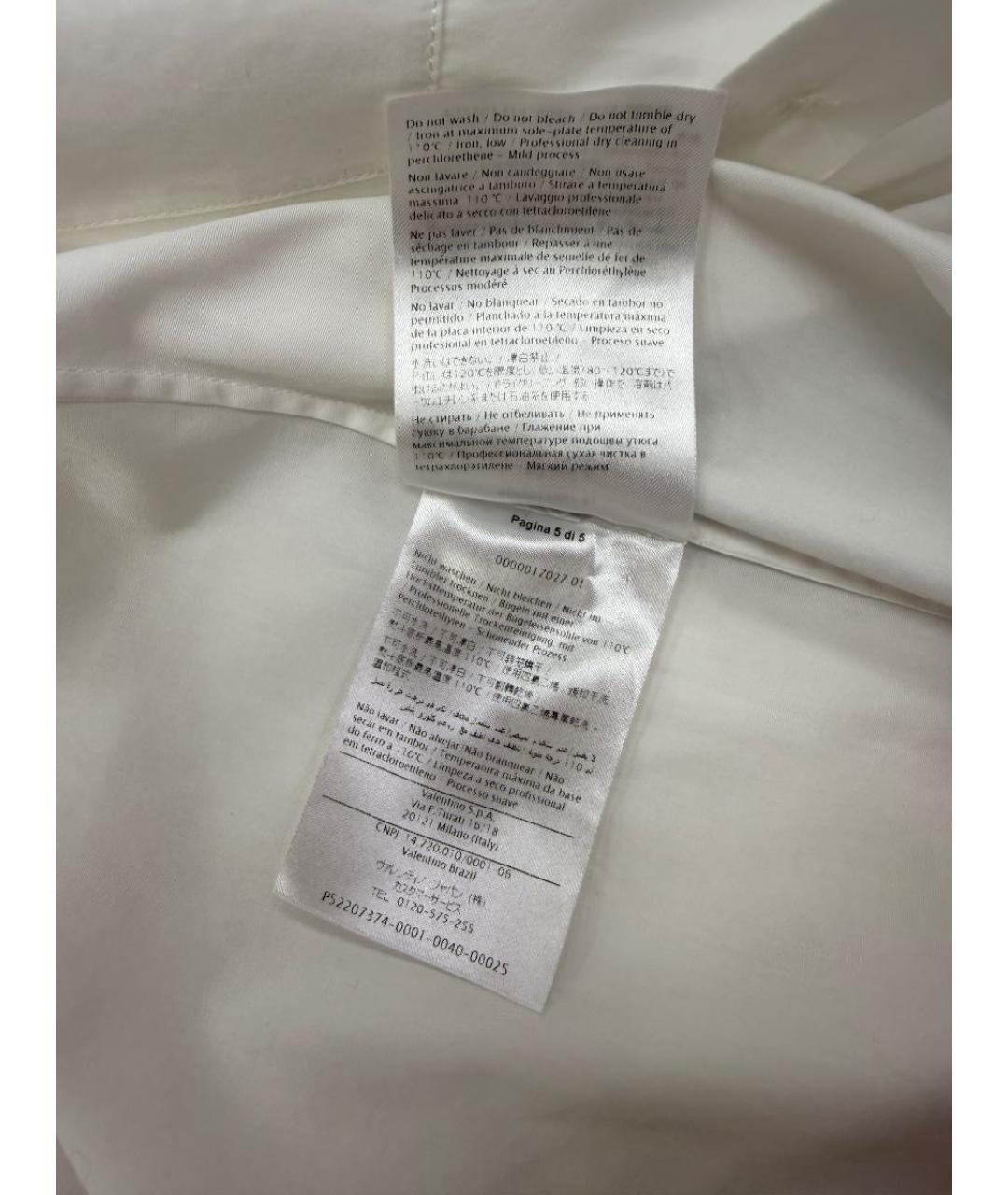 VALENTINO Хлопковое платье, фото 7