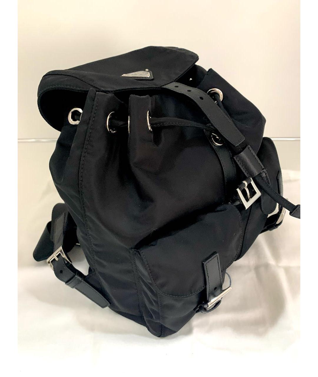 PRADA Черный рюкзак, фото 2