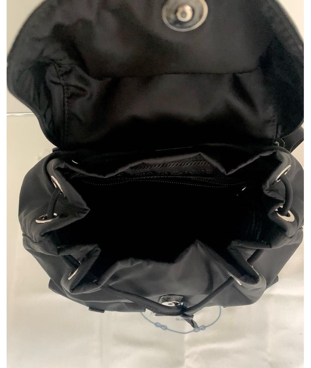 PRADA Черный рюкзак, фото 4