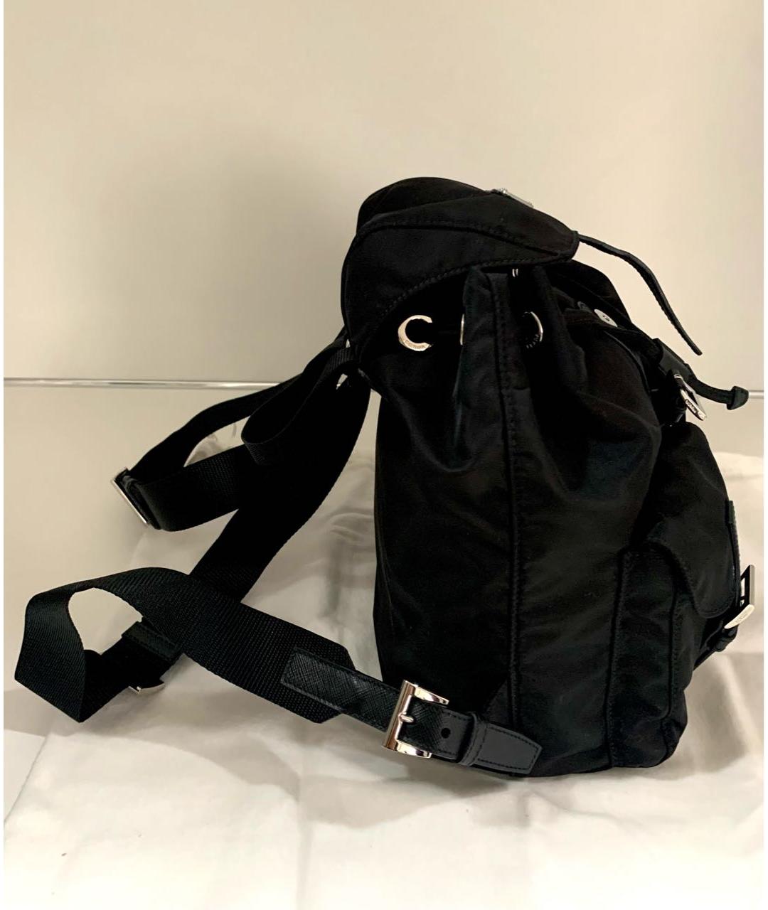 PRADA Черный рюкзак, фото 3
