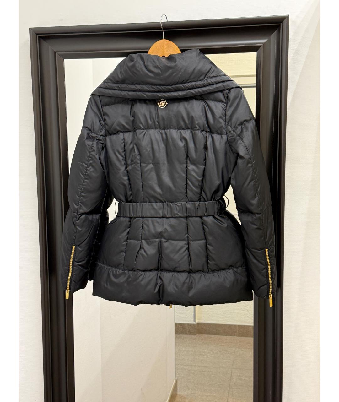 BLUMARINE Черная полиамидовая куртка, фото 2