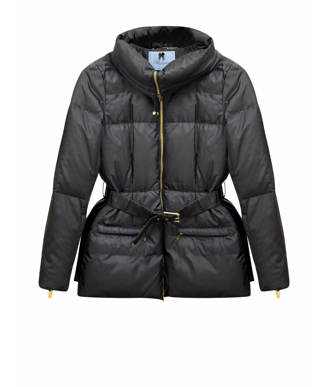 BLUMARINE Черная полиамидовая куртка, фото 1