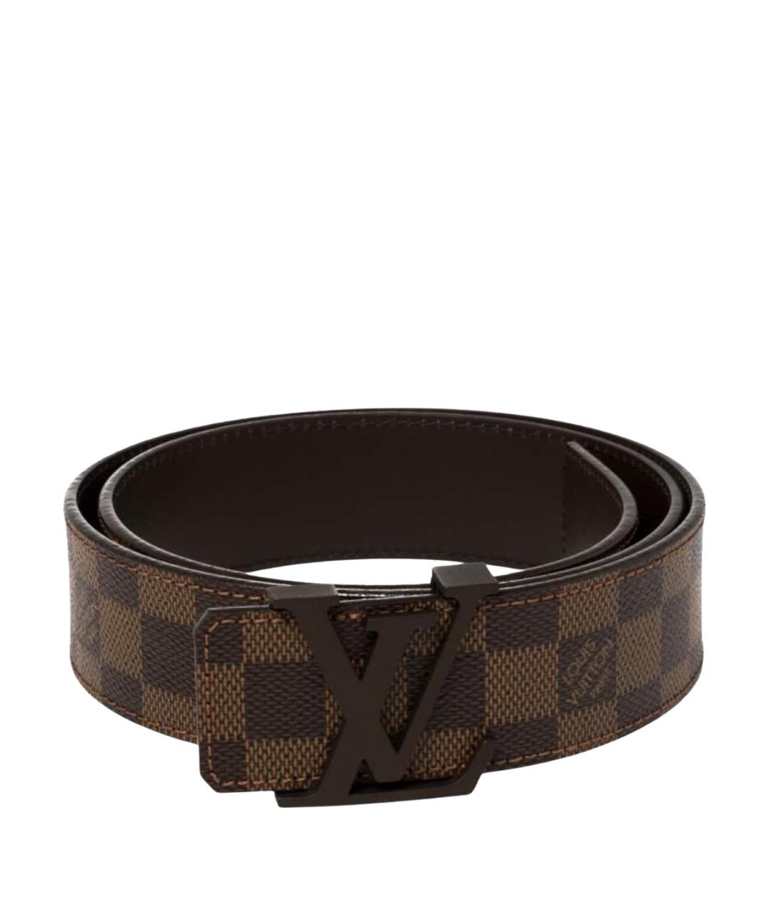 LOUIS VUITTON Коричневый ремень, фото 1