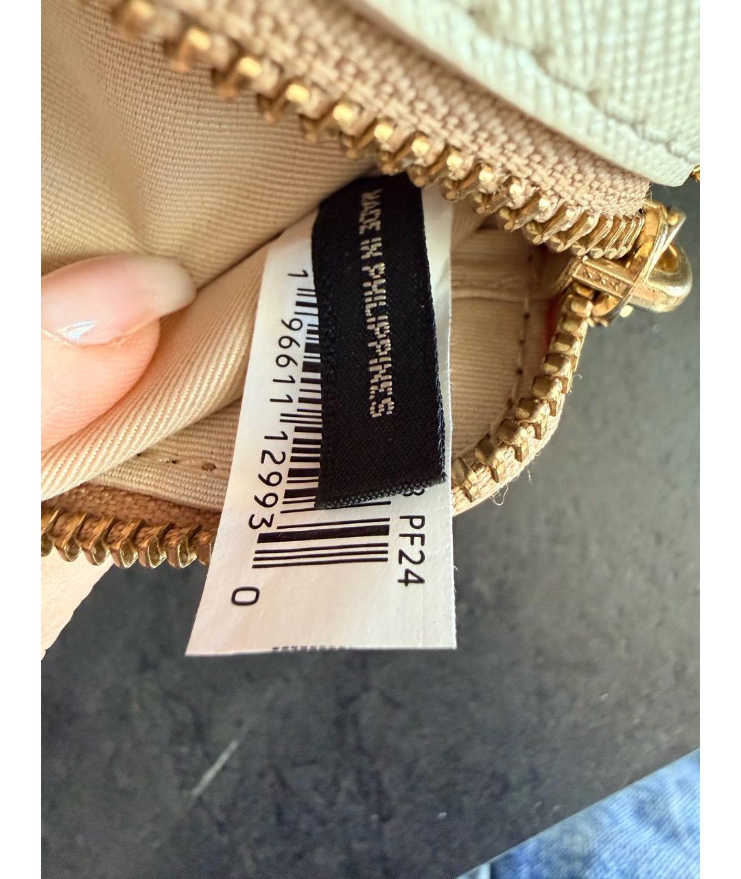 MARC JACOBS Бежевая кожаная сумка через плечо, фото 5