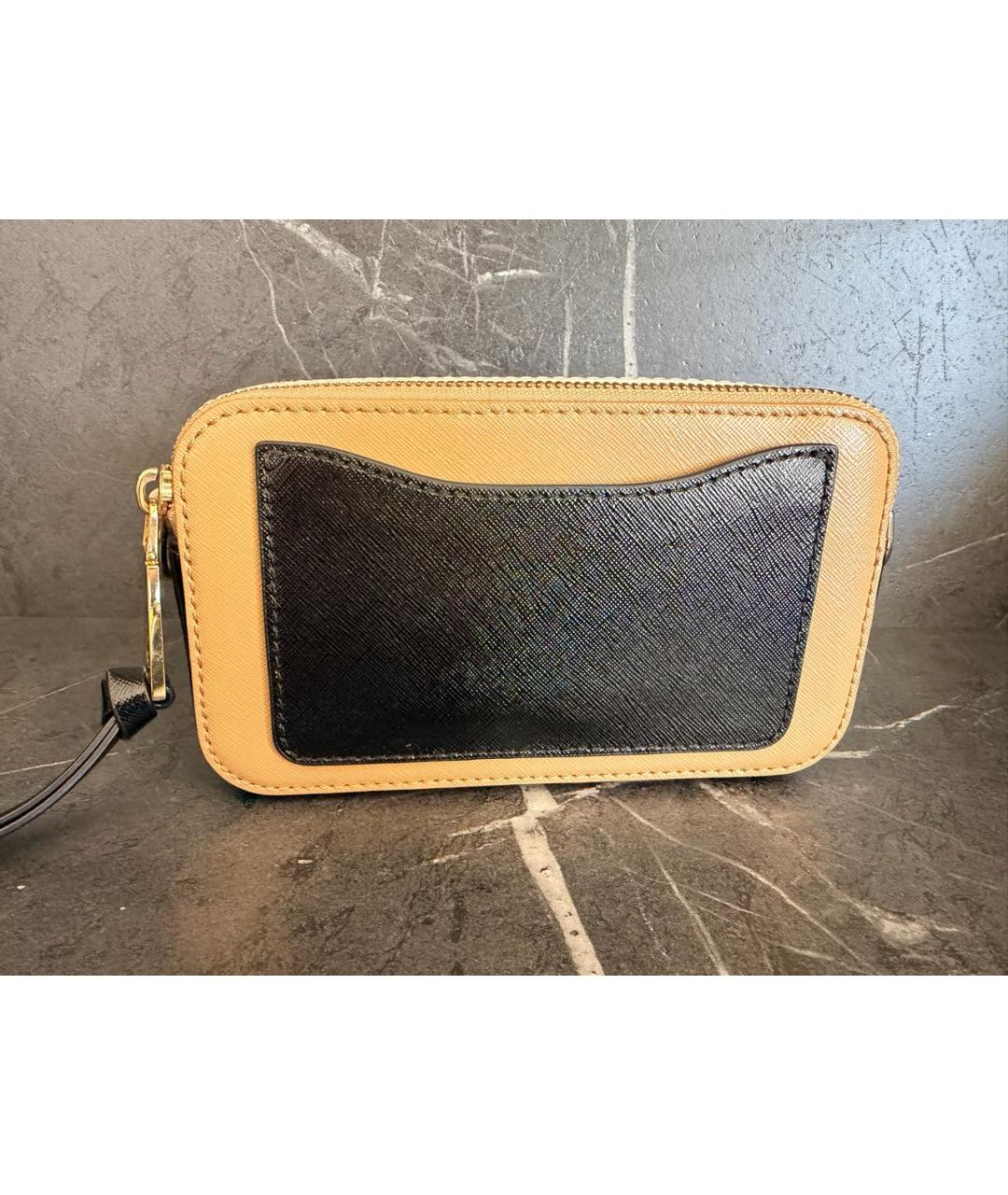 MARC JACOBS Бежевая кожаная сумка через плечо, фото 3