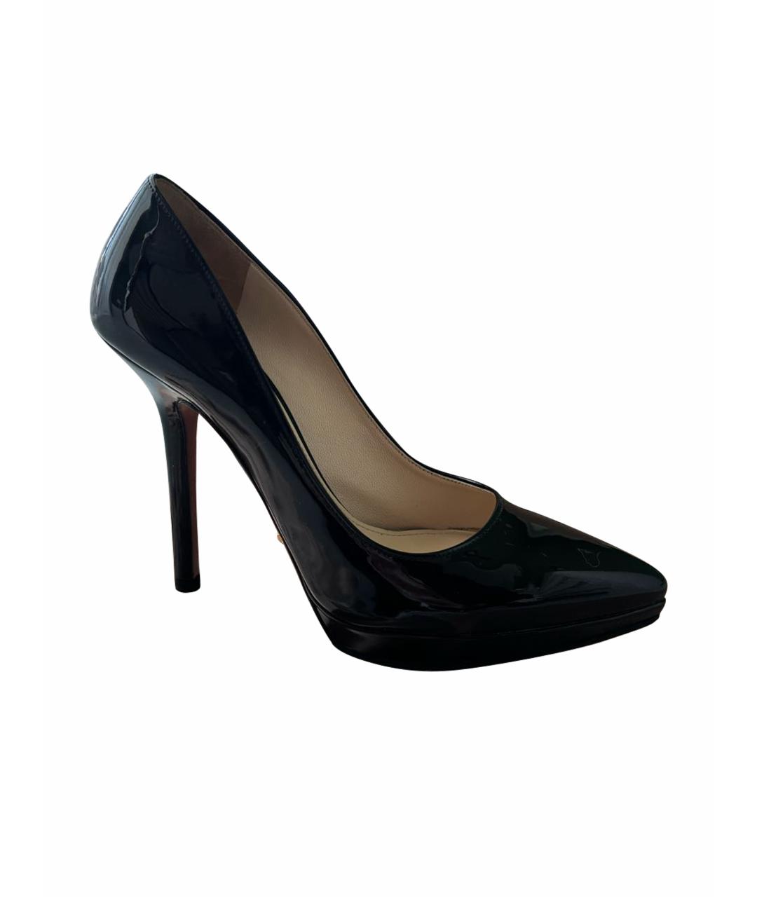 PRADA Черные туфли из лакированной кожи, фото 1