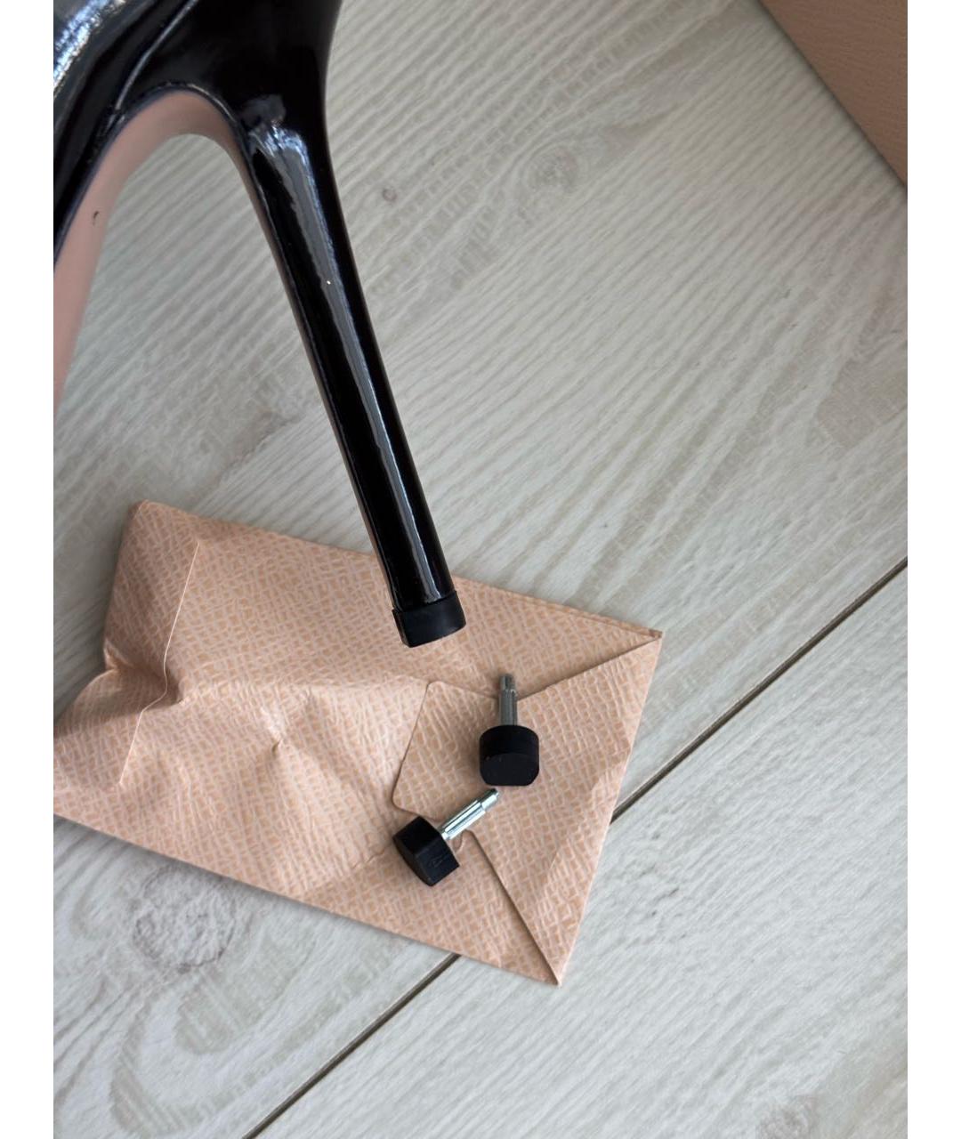 PRADA Черные туфли из лакированной кожи, фото 6