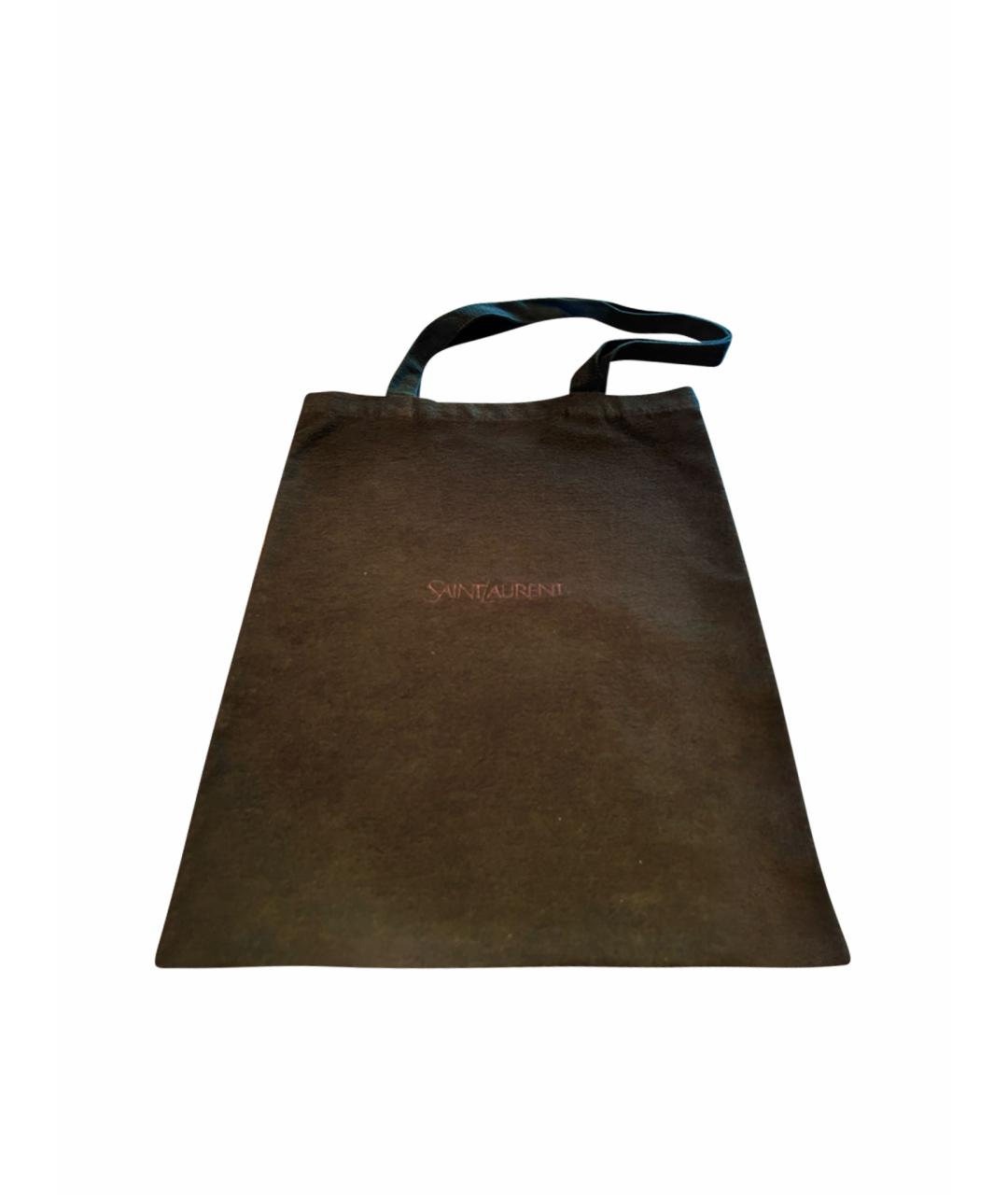 SAINT LAURENT Черная сумка тоут, фото 1