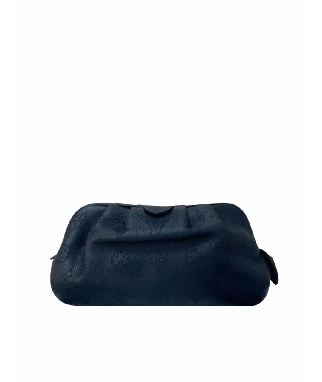 LOUIS VUITTON Темно-синяя кожаная сумка через плечо, фото 1