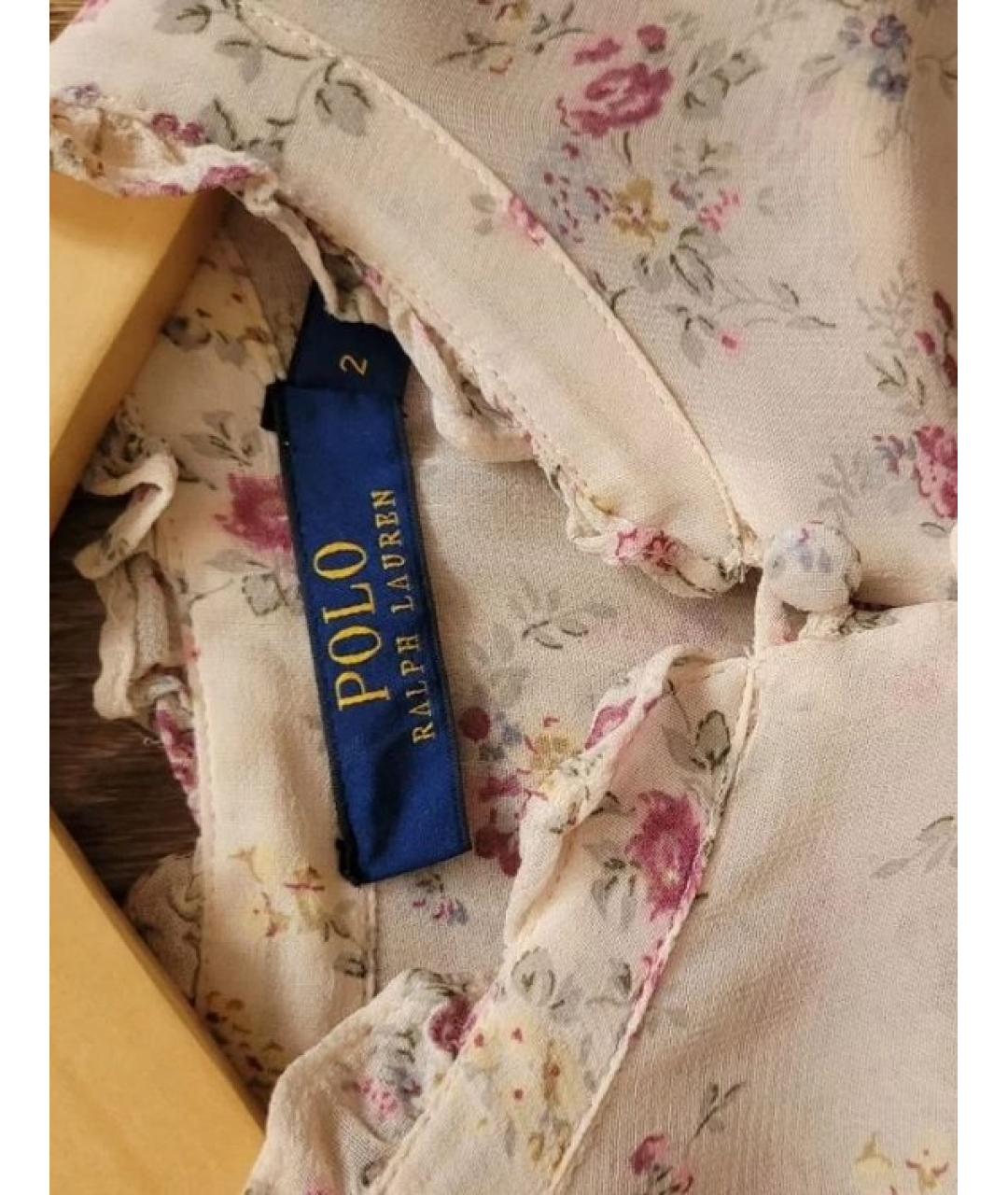 RALPH LAUREN Мульти вискозное повседневное платье, фото 5