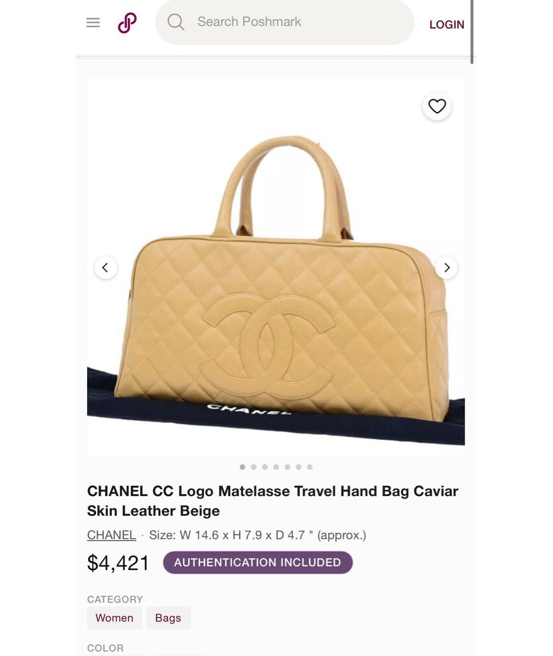 CHANEL Горчичная кожаная сумка с короткими ручками, фото 7