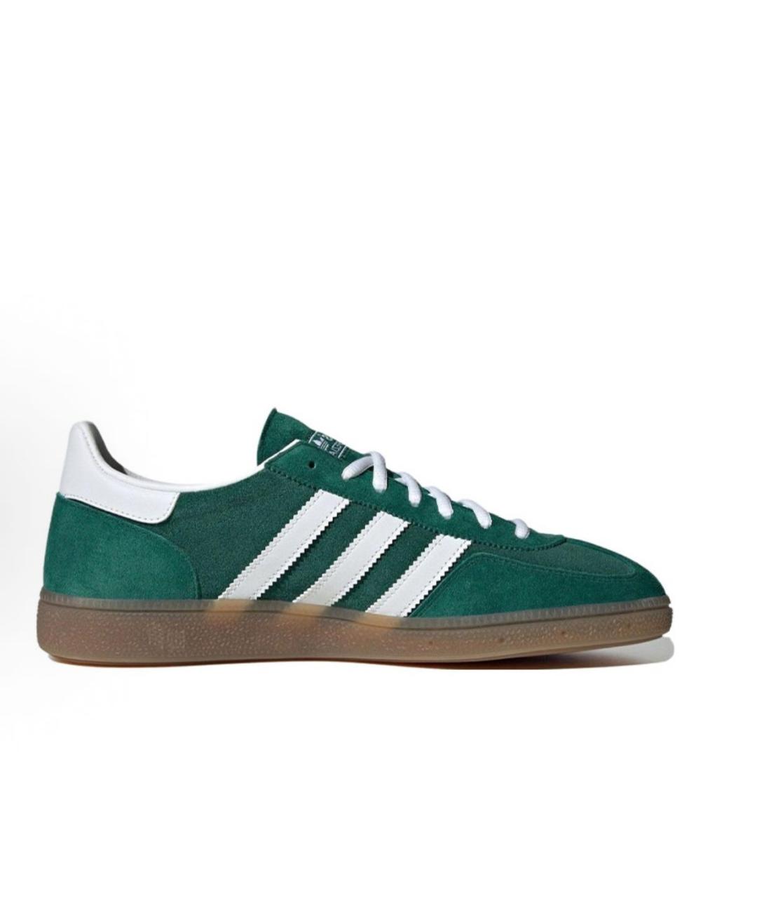 ADIDAS Зеленые замшевые кроссовки, фото 3