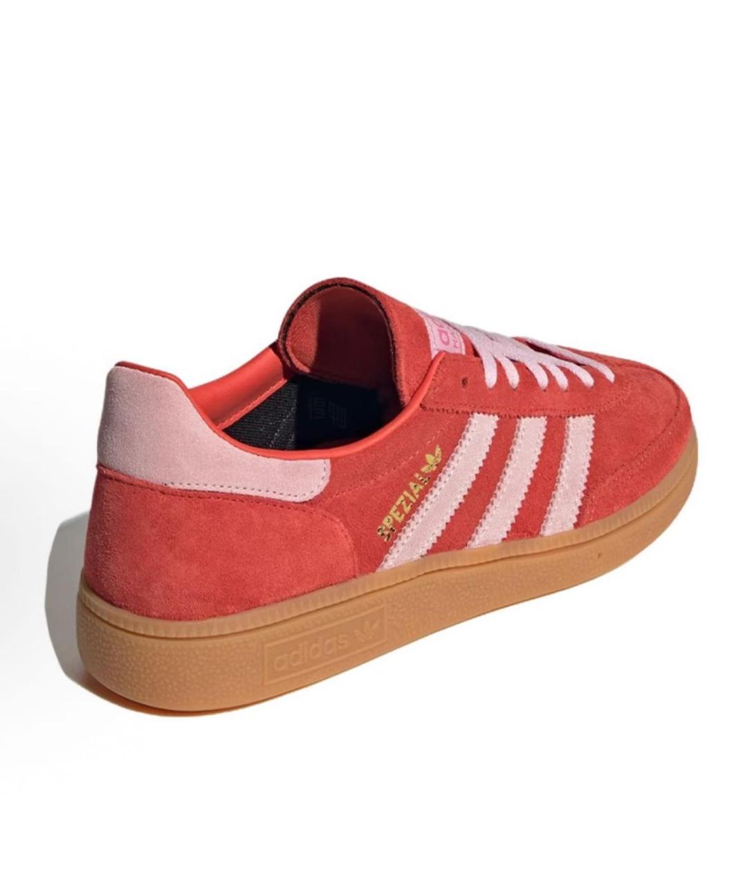 ADIDAS Оранжевое замшевые кроссовки, фото 5