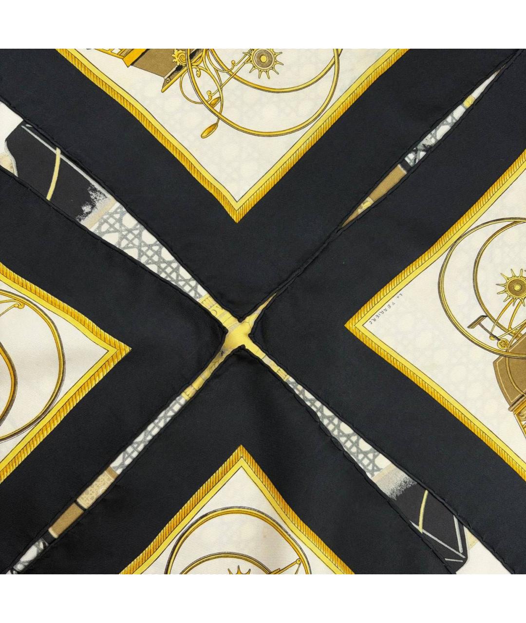 HERMES Мульти шелковый платок, фото 3