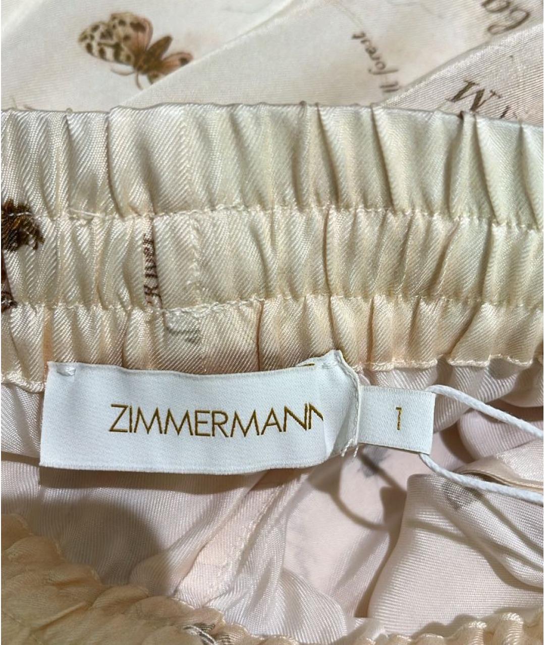 ZIMMERMANN Бежевый костюм с брюками, фото 3