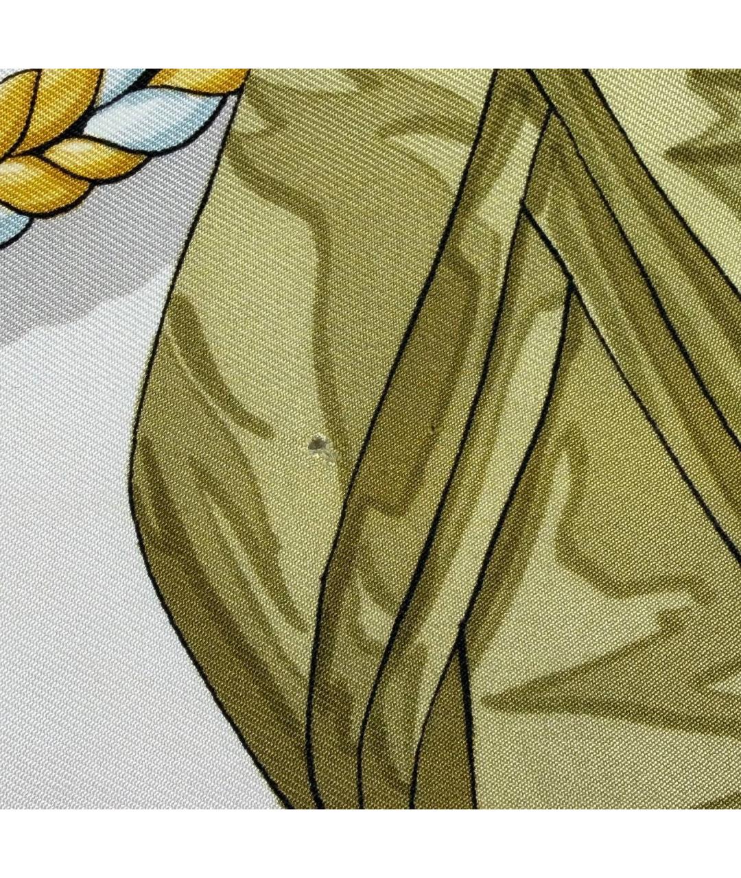 HERMES Мульти шелковый платок, фото 4