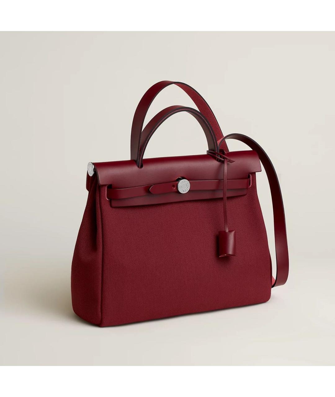 HERMES Бордовая сумка через плечо, фото 2