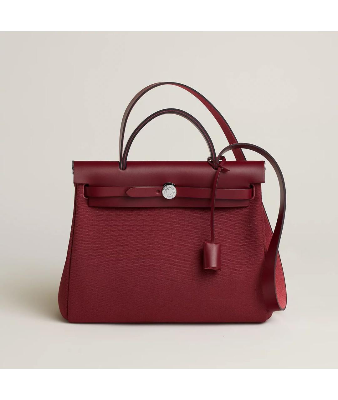 HERMES Бордовая сумка через плечо, фото 5