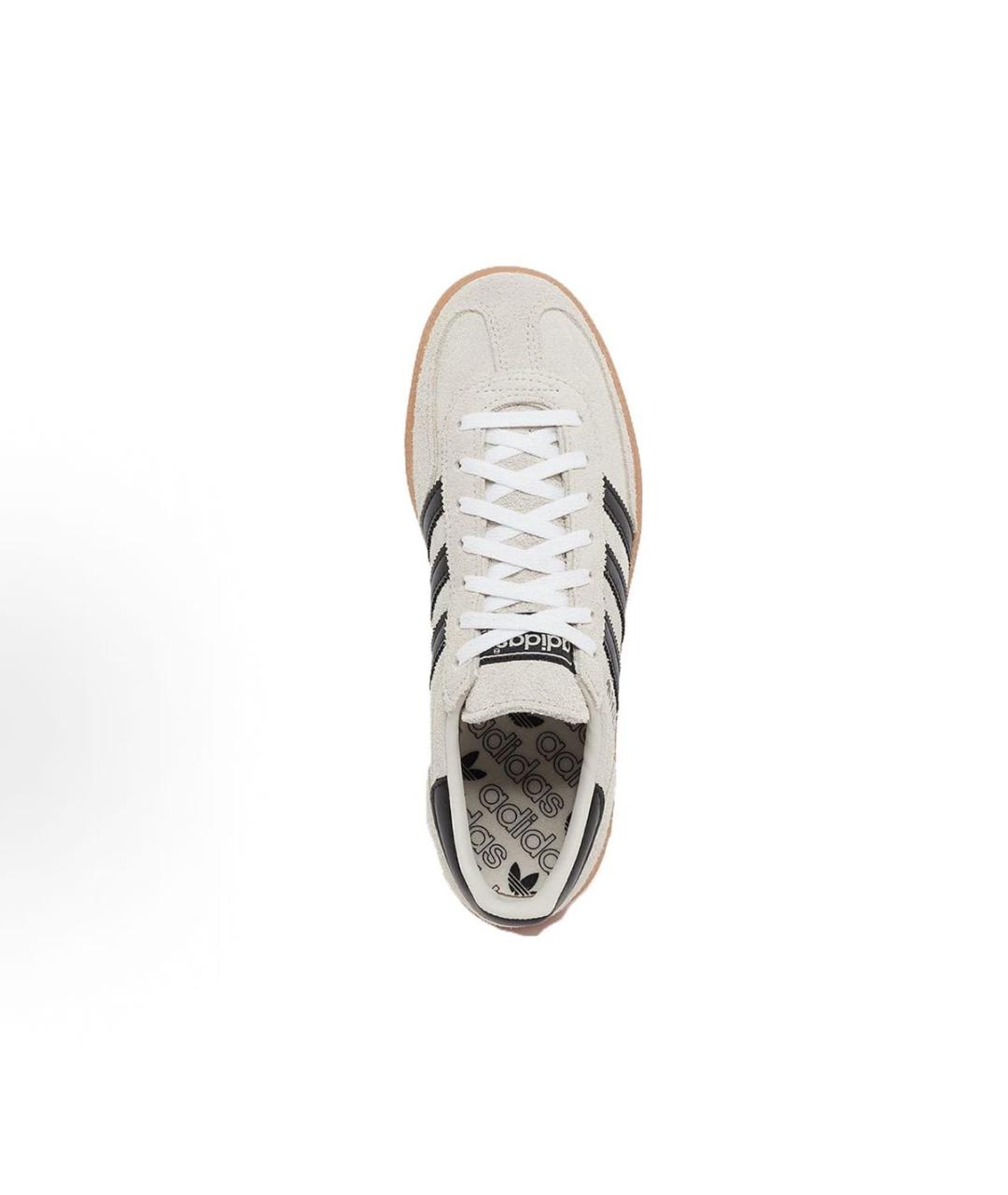 ADIDAS Бежевые замшевые кроссовки, фото 4