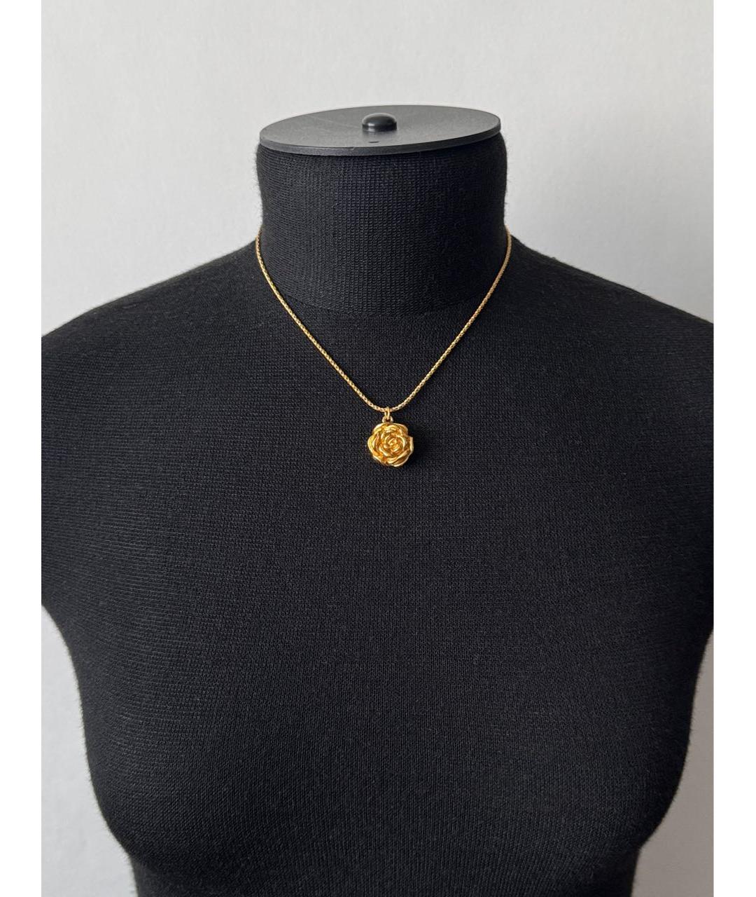 KENZO Золотая позолоченная подвеска, фото 6