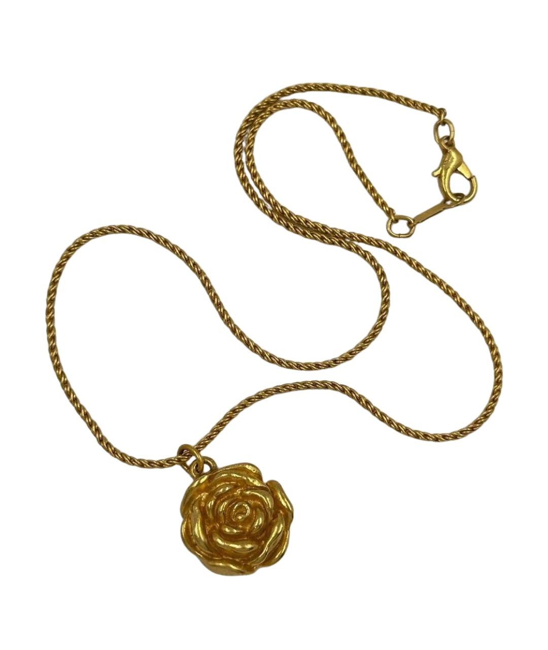 KENZO Золотая позолоченная подвеска, фото 1