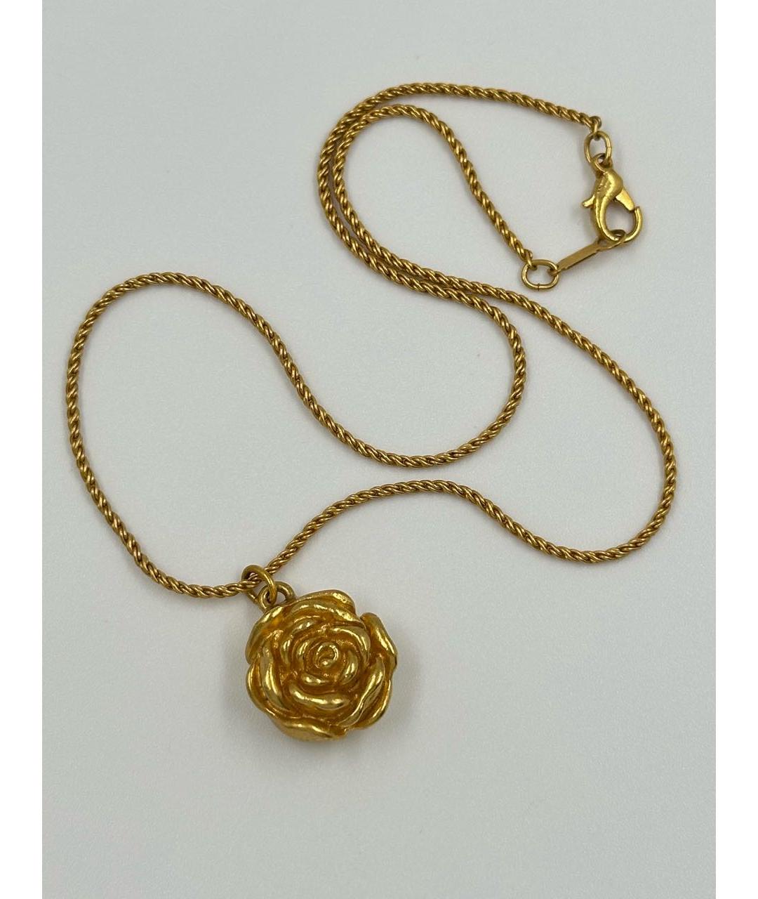 KENZO Золотая позолоченная подвеска, фото 7