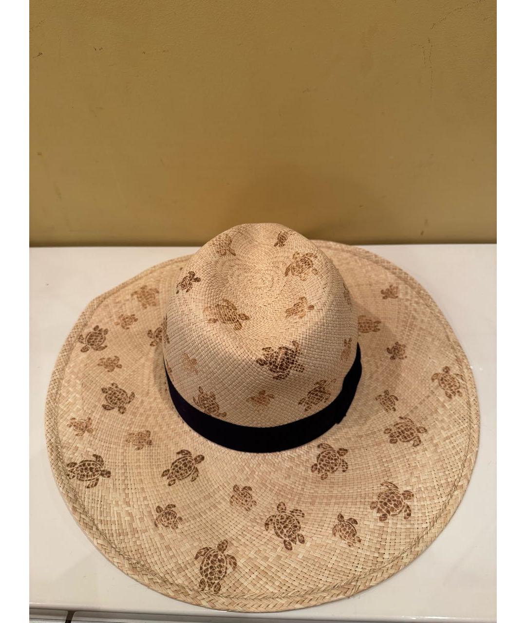 BORSALINO Бежевая соломенная шляпа, фото 7