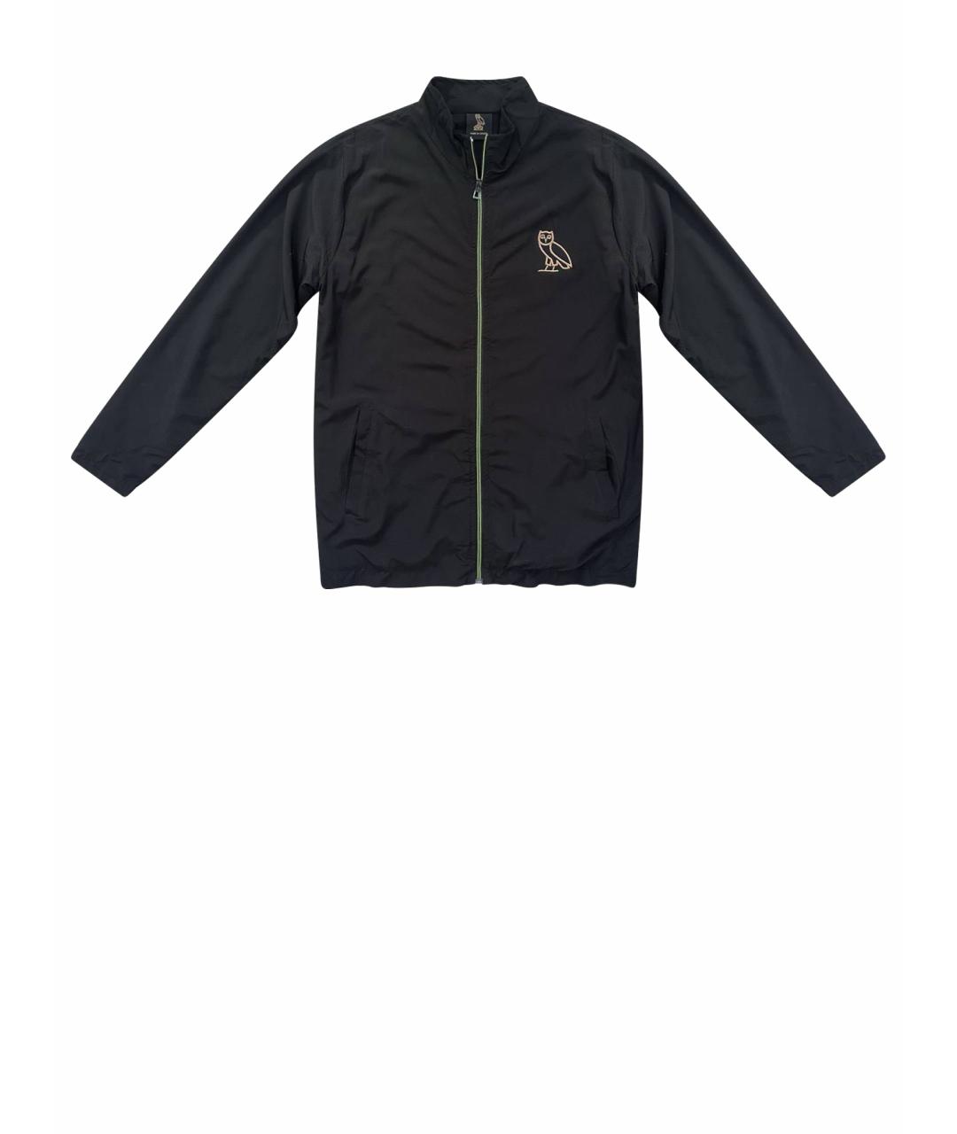 OVO by Drake Черная полиэстеровая спортивная куртка, фото 1