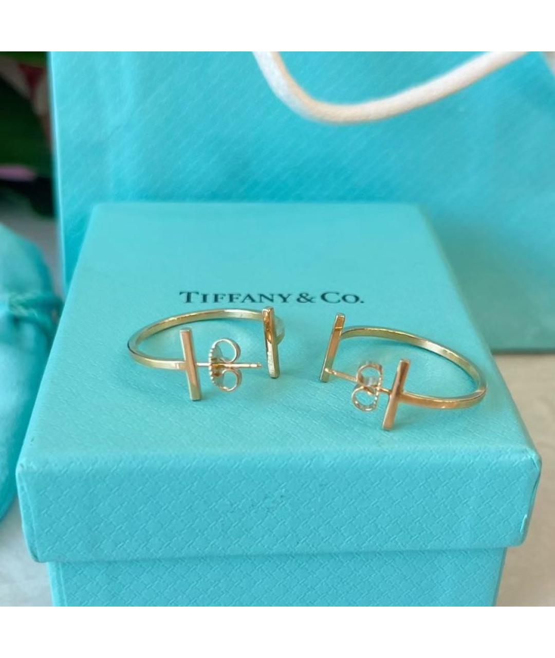 TIFFANY&CO Розовые серьги из розового золота, фото 7