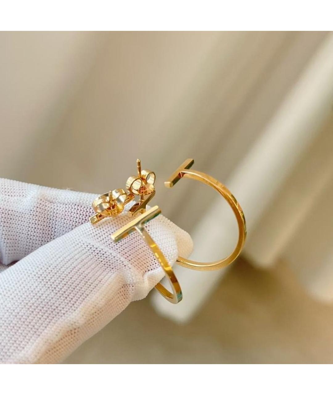 TIFFANY&CO Розовые серьги из розового золота, фото 4