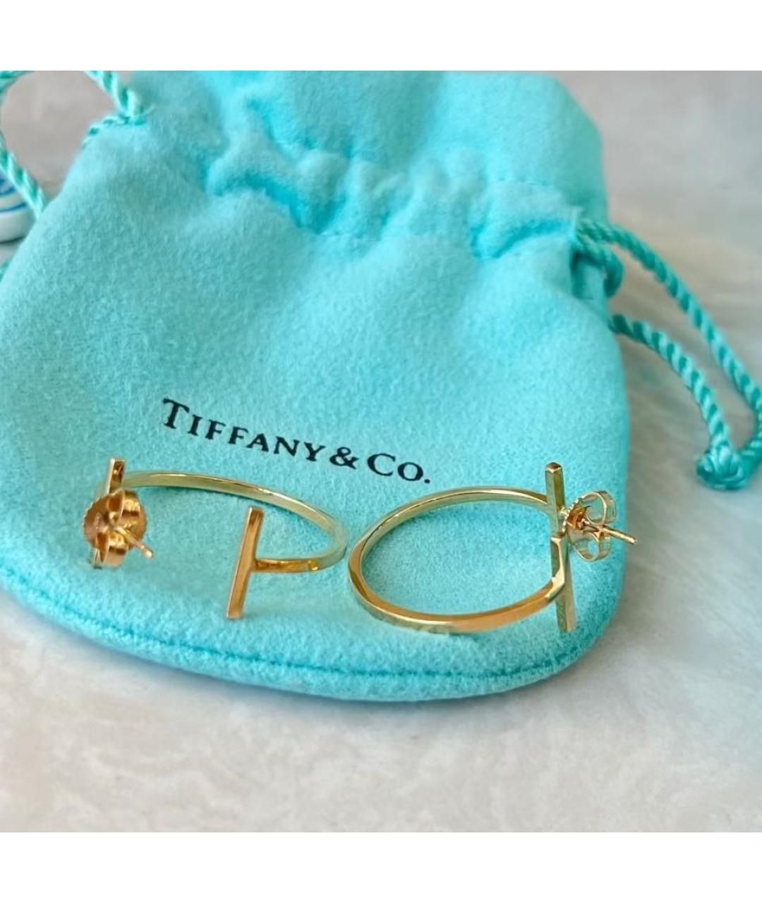 TIFFANY&CO Розовые серьги из розового золота, фото 5