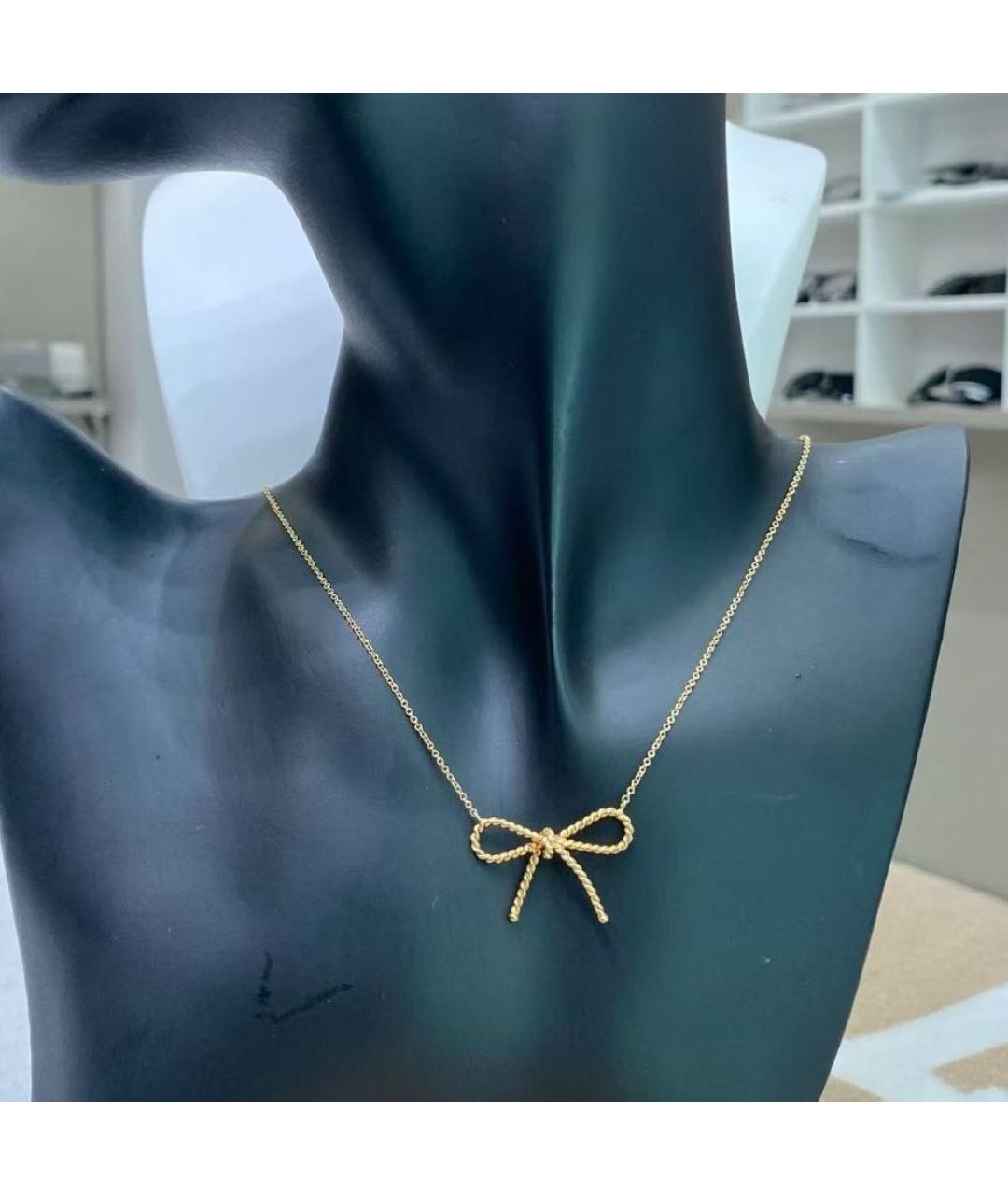 TIFFANY&CO Желтое колье из желтого золота, фото 5