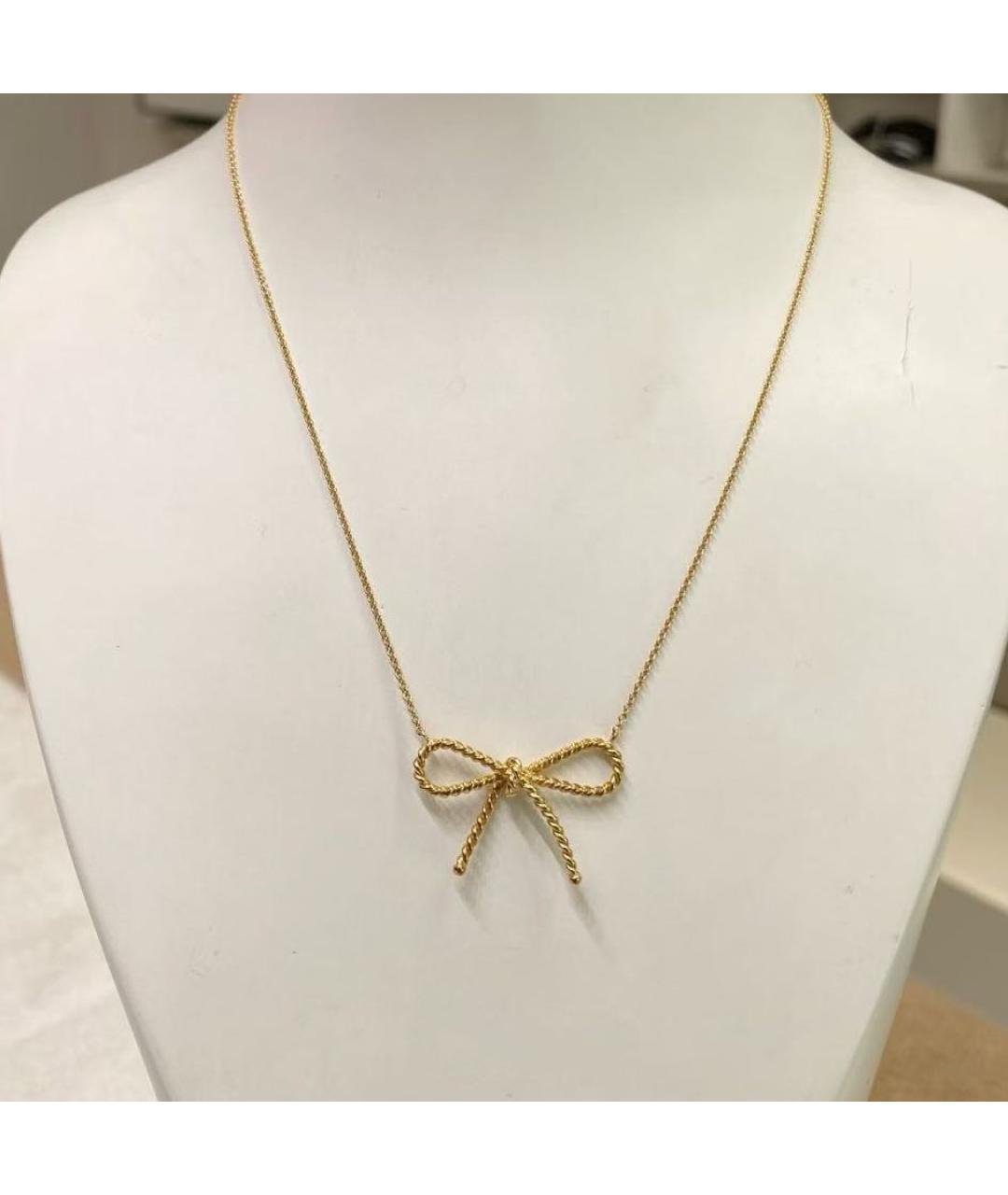 TIFFANY&CO Желтое колье из желтого золота, фото 6