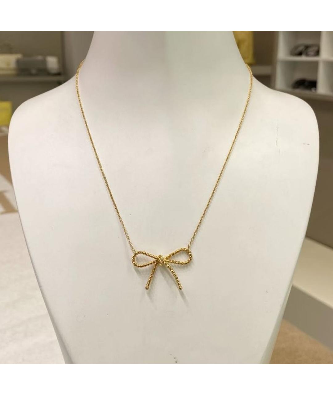 TIFFANY&CO Желтое колье из желтого золота, фото 4