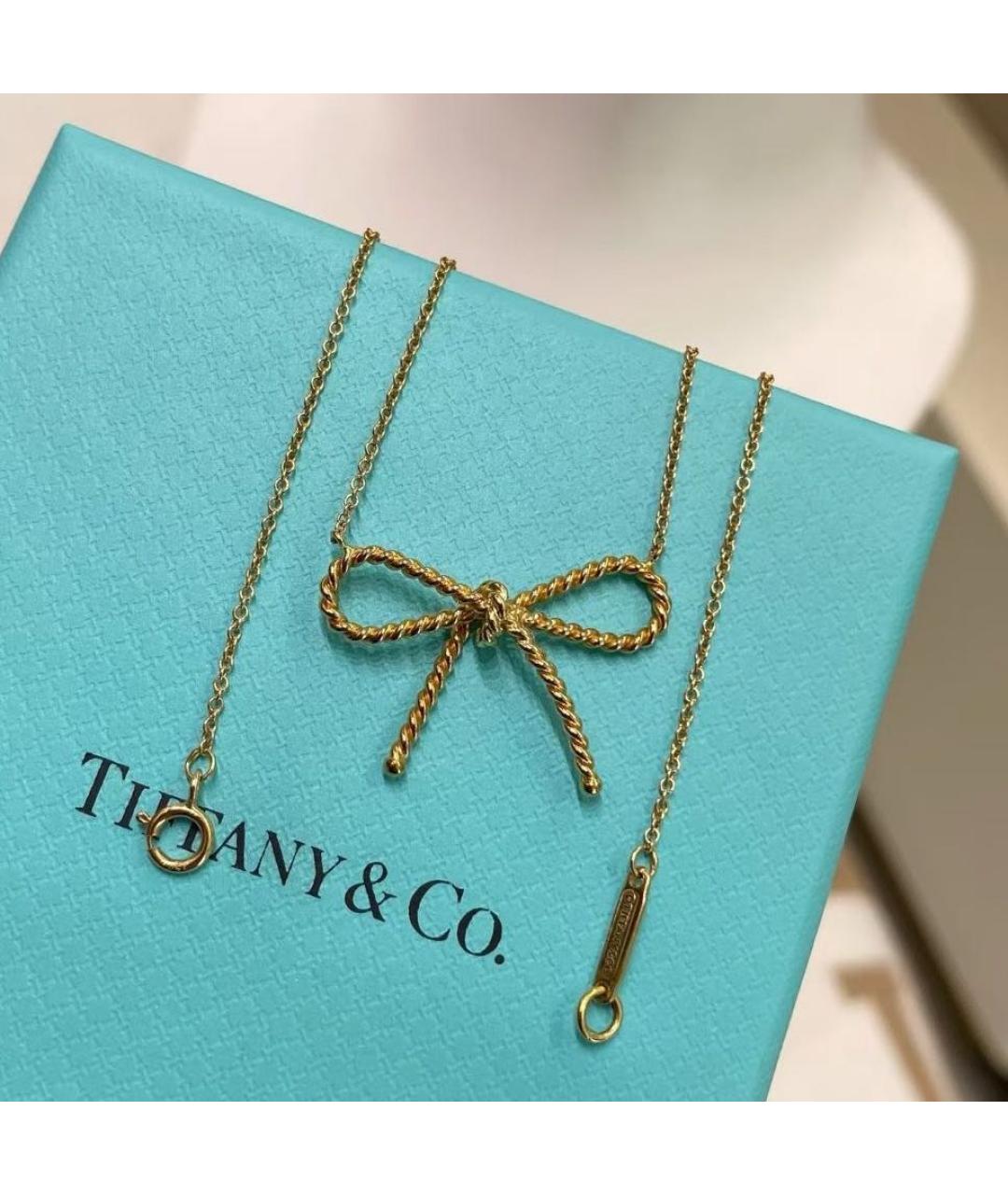 TIFFANY&CO Желтое колье из желтого золота, фото 3