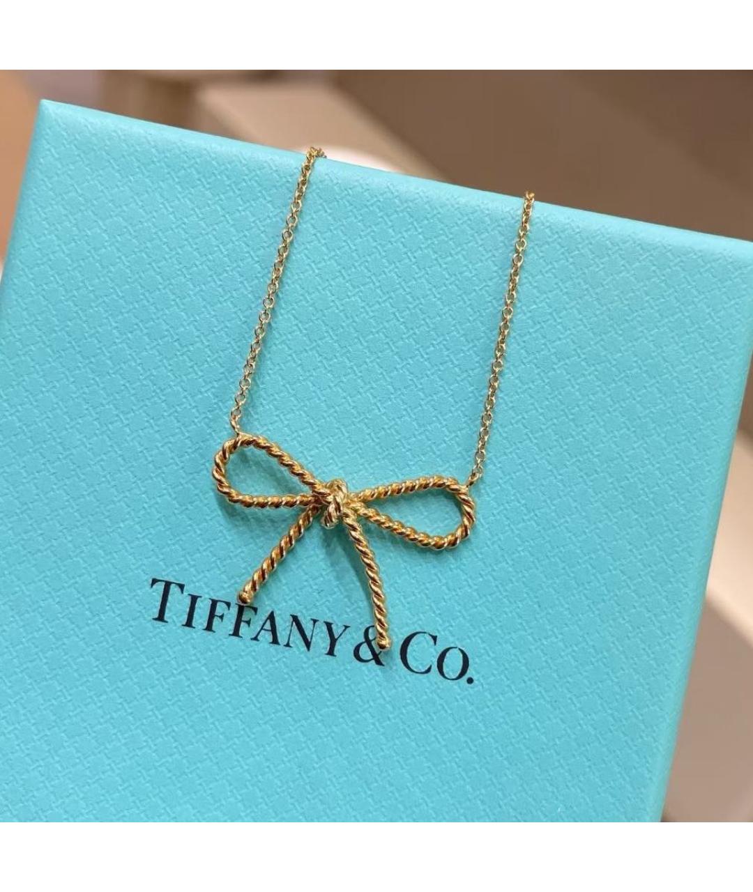 TIFFANY&CO Желтое колье из желтого золота, фото 2