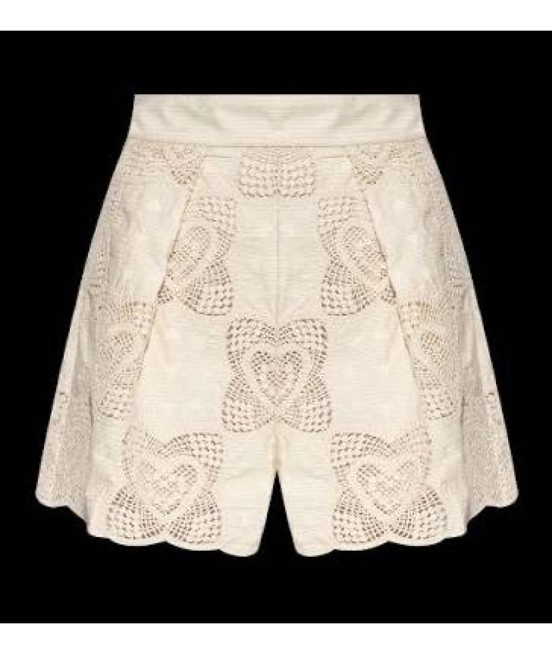 ZIMMERMANN Бежевый кружевной костюм с брюками, фото 2