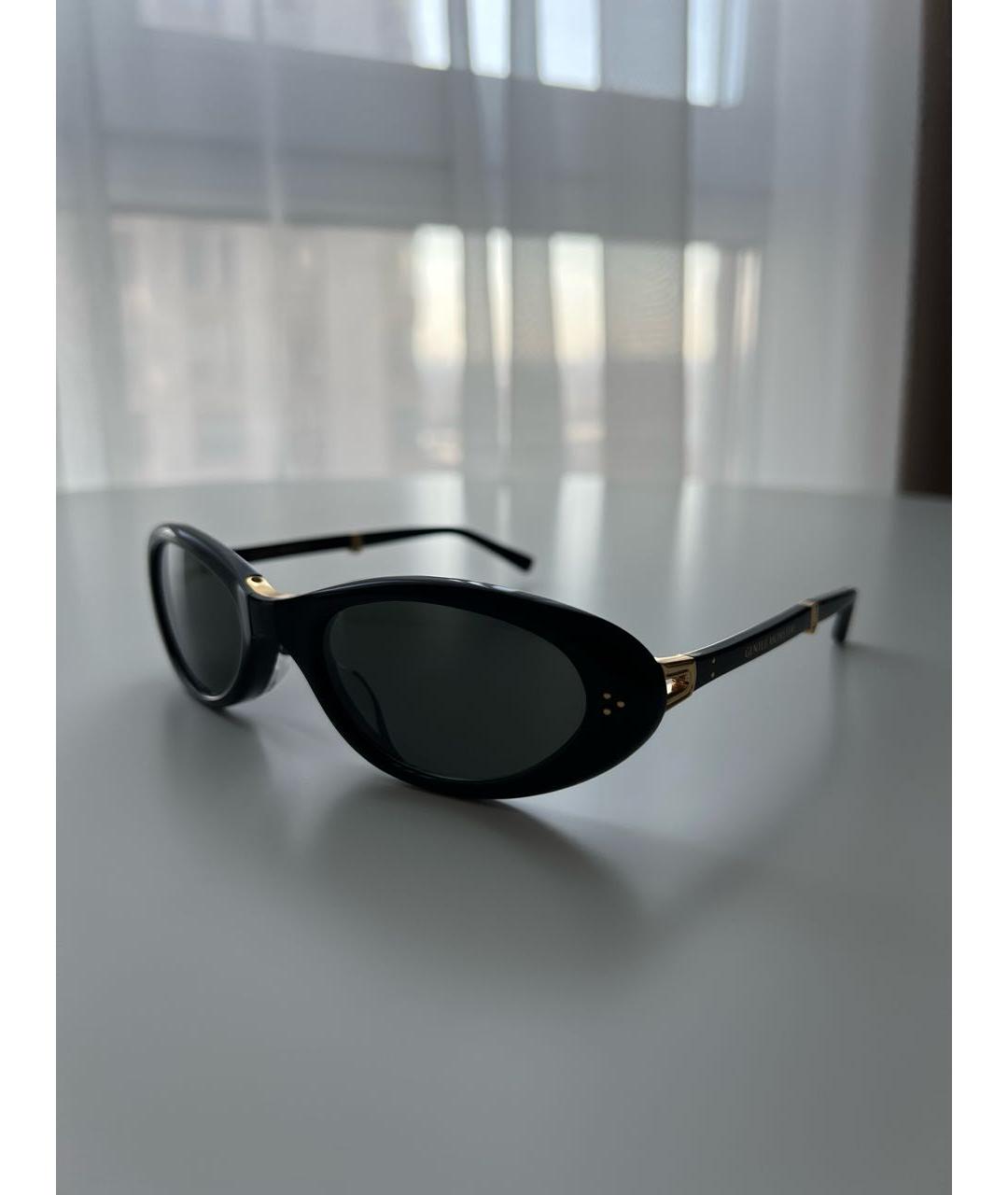 GENTLE MONSTER Черные пластиковые солнцезащитные очки, фото 4