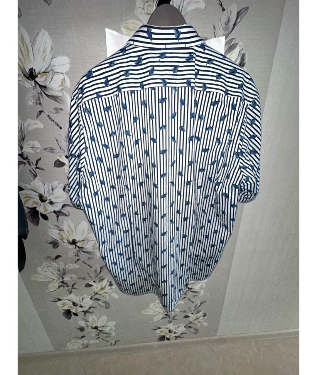 HUGO BOSS Мульти хлопко-леновое поло с коротким рукавом, фото 2